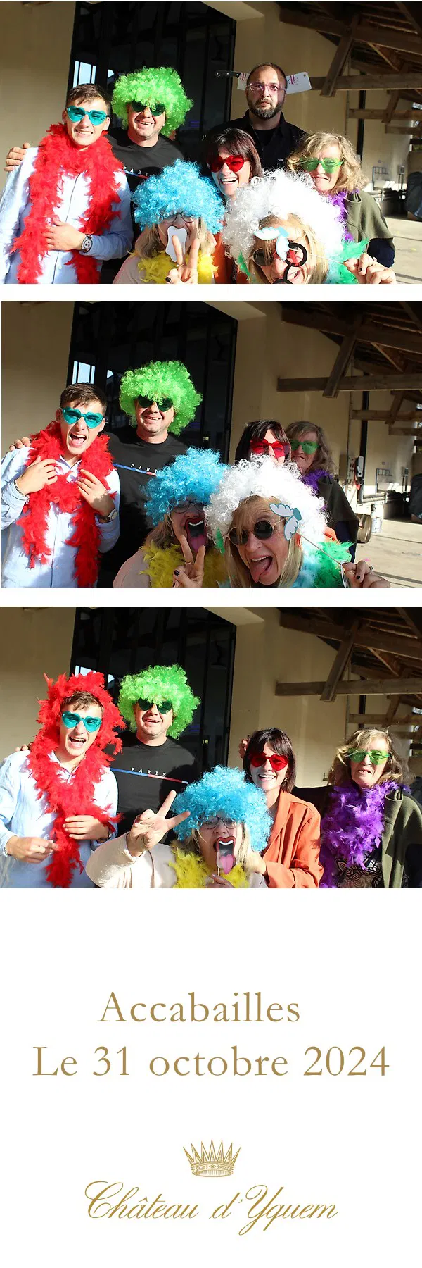 Tirage bandelette photobooth Aquitainevent